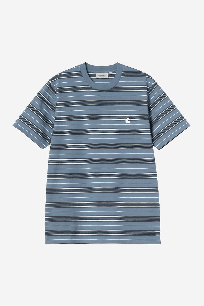 Carhartt S/S Bronson T-Shirt - Bronson Stripe, Icesheet