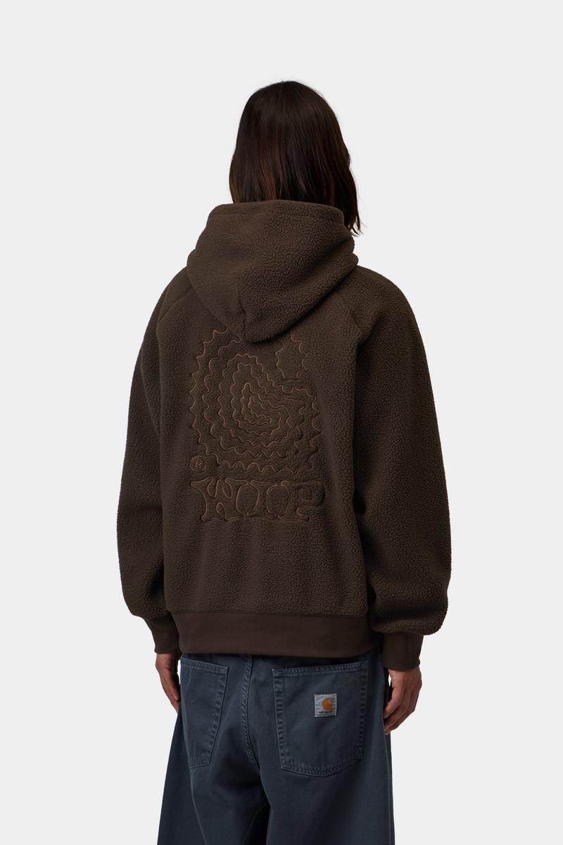 Carhartt Hooded Limn C Fleece Sweatshirt - Tobacco