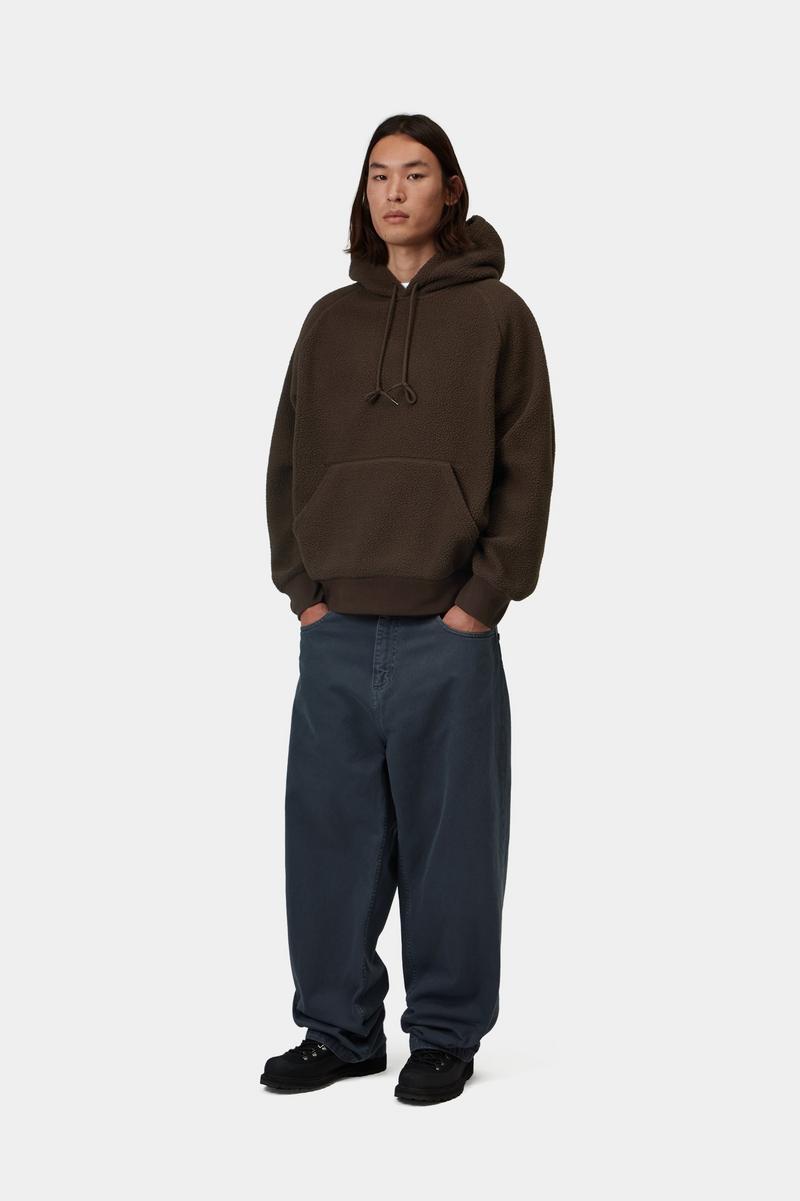 Carhartt Hooded Limn C Fleece Sweatshirt - Tobacco