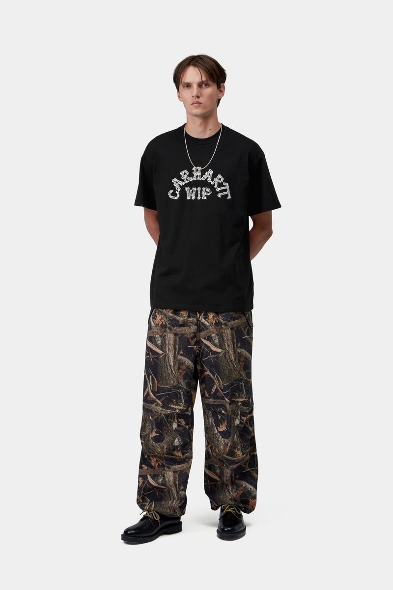 Carhartt S/S Ribbon Script T-Shirt - Black