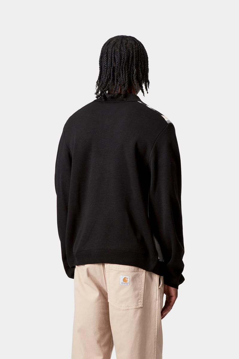 Carhartt Bainter Cardigan - Bainter Stripe, Graphite