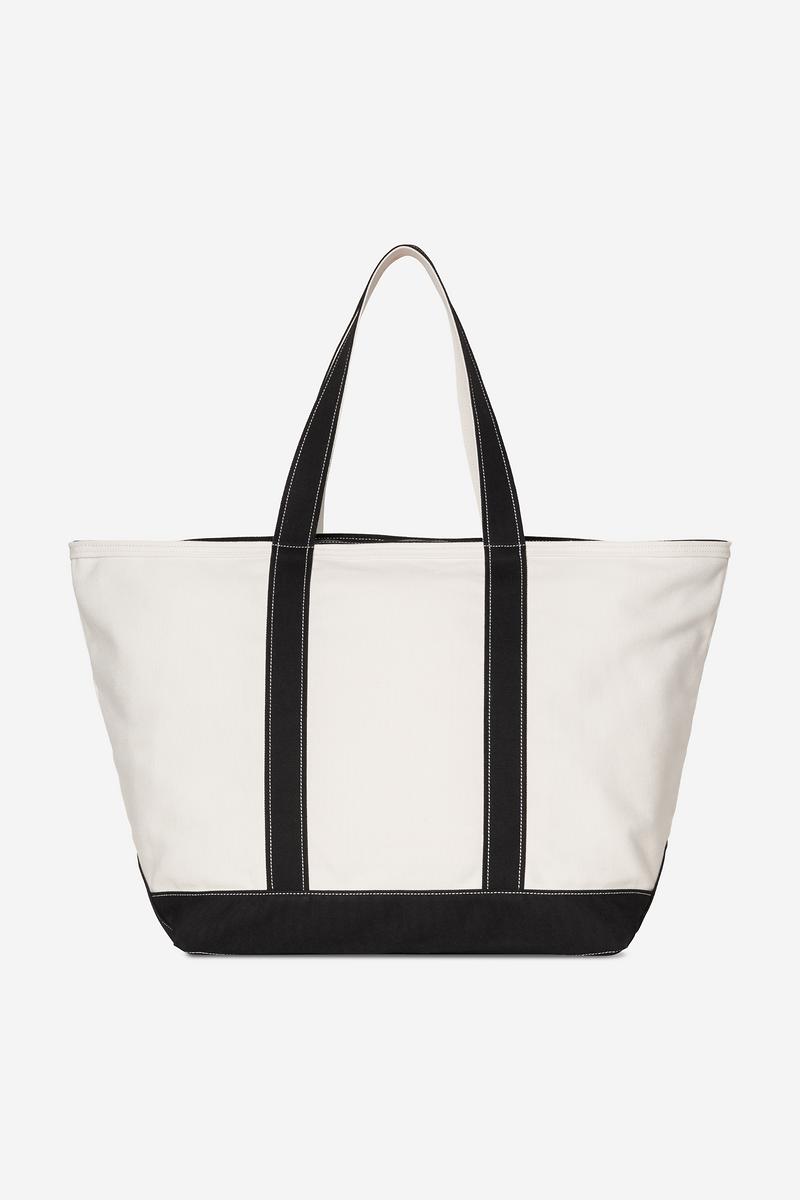 Carhartt Canvas Beach Tote - Natural / Black