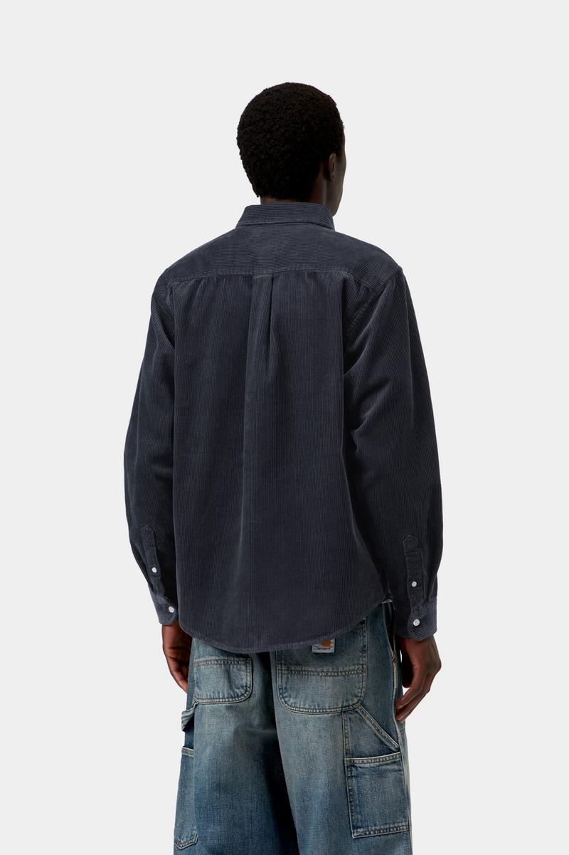 Carhartt L/S Madison Cord Shirt - Dark Navy