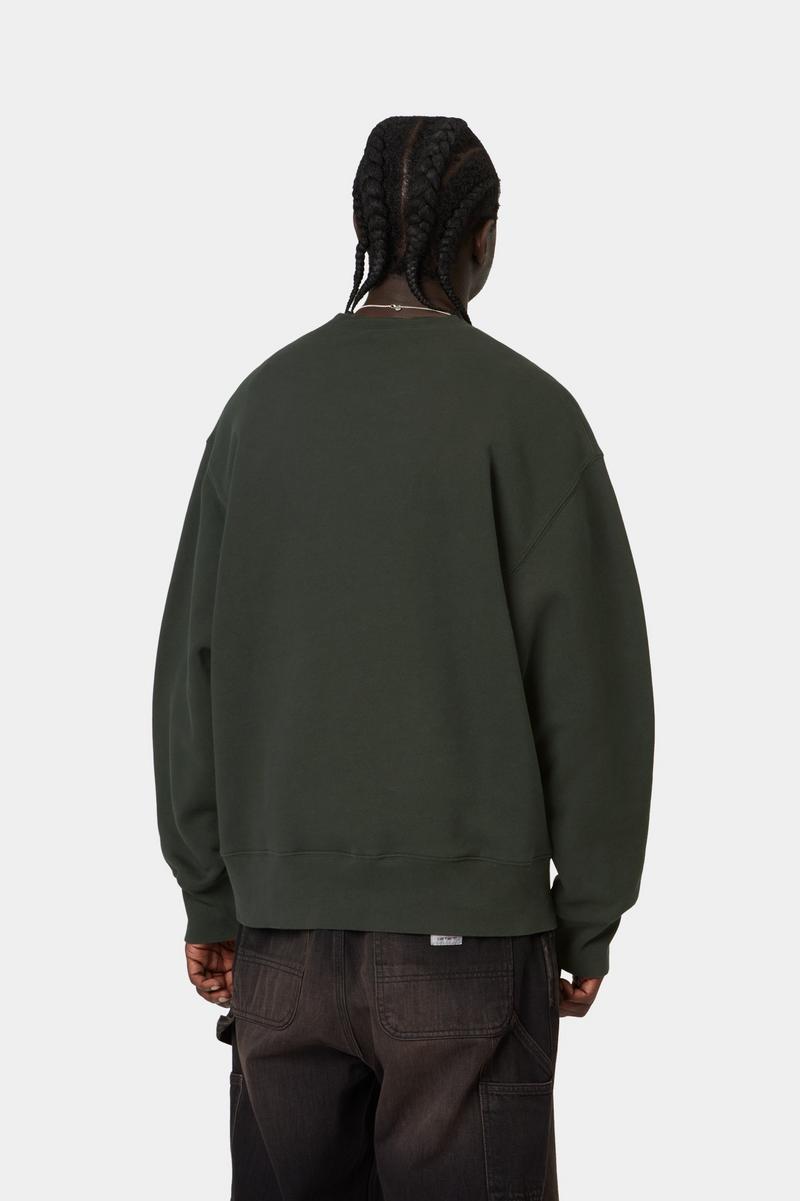 Carhartt 1989 Winners Sweatshirt - Raven, Heavy stone wash