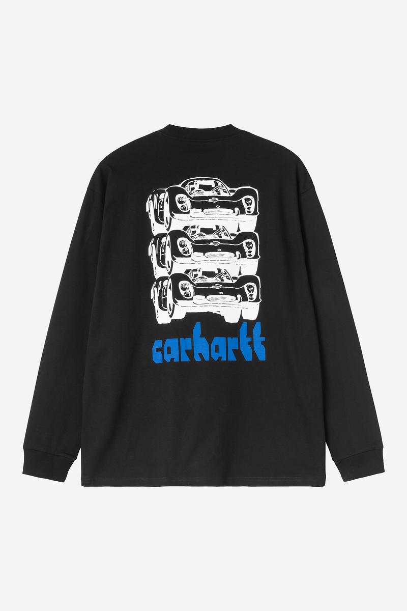 Carhartt L/S Framework T-Shirt - Black
