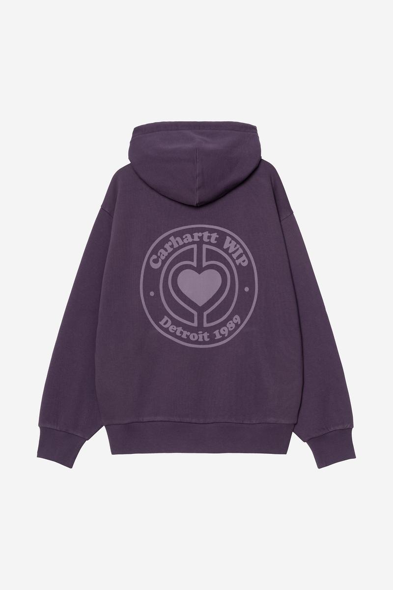 Carhartt Hooded Modality Sweatshirt - Lokers, Stone dyed
