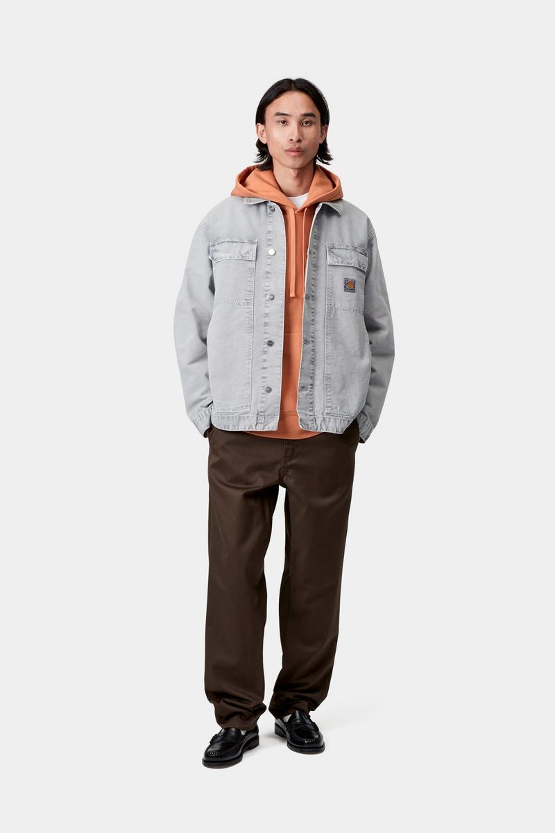 Carhartt OG Arctic Jacket - Black, Chalk wash