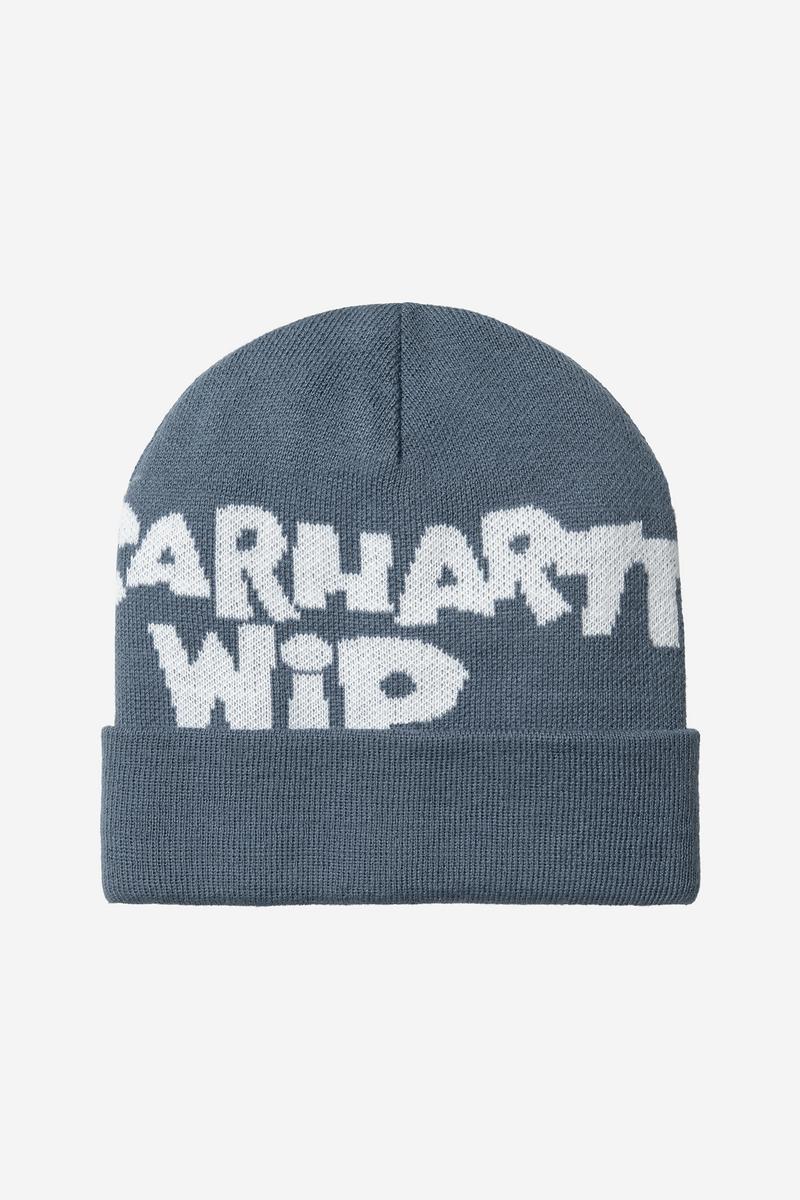 Carhartt Cut Out Beanie - Icesheet / White