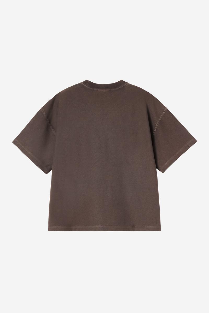 Carhartt S/S Lambert T-Shirt - Tobacco, Moon wash