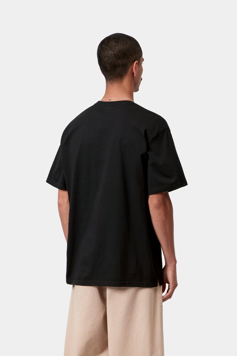 Carhartt S/S Madison T-Shirt - Black / White