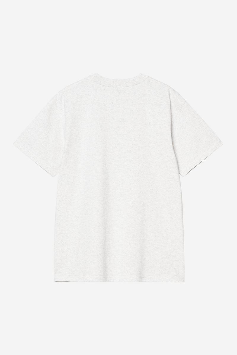 Carhartt S/S American Script T-Shirt - Ash Heather