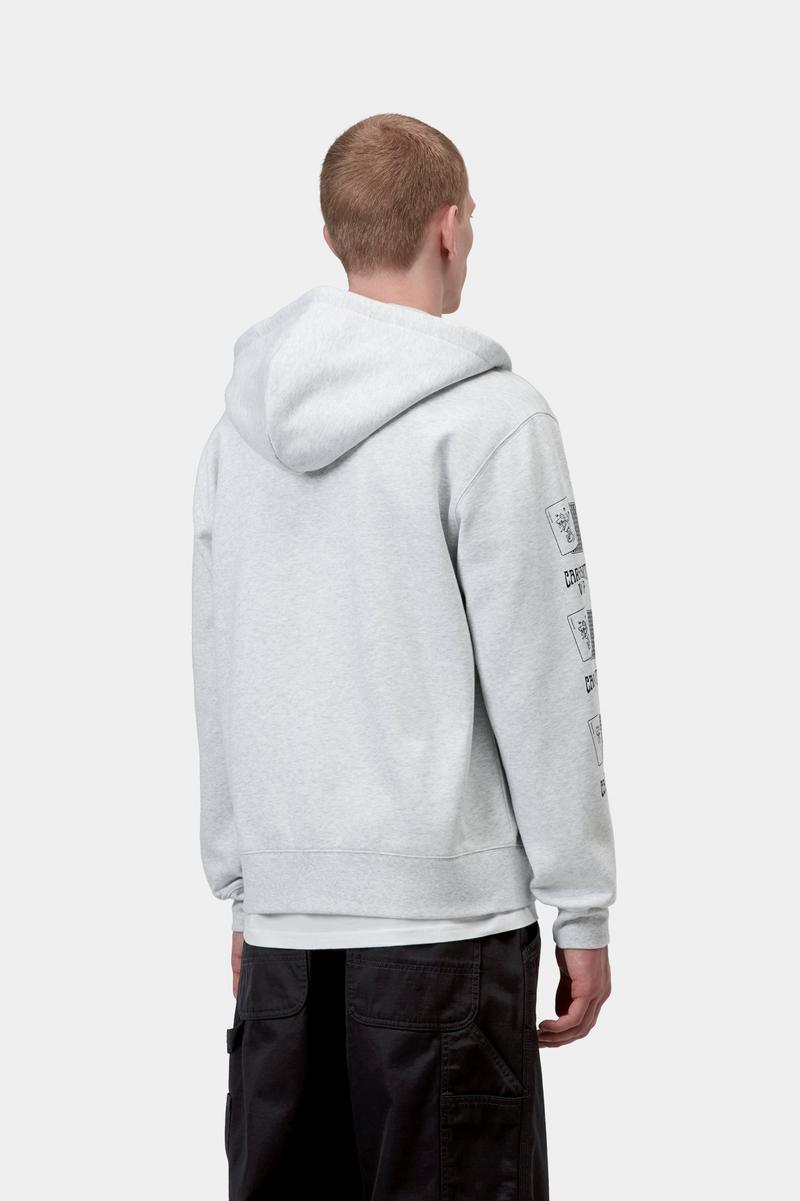Carhartt Hooded Playing Cards Jacket - Ash Heather