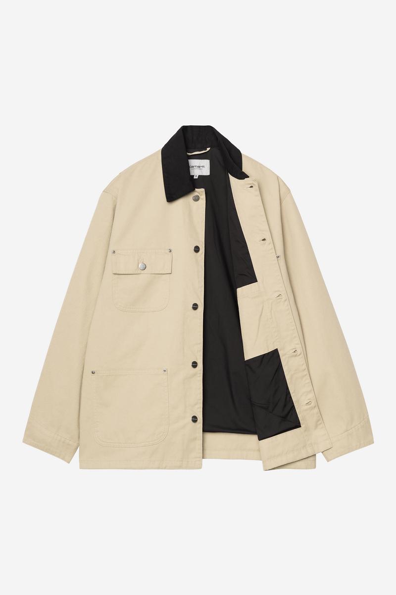 Carhartt OG Chore Coat - Barchan / Black, Rinsed