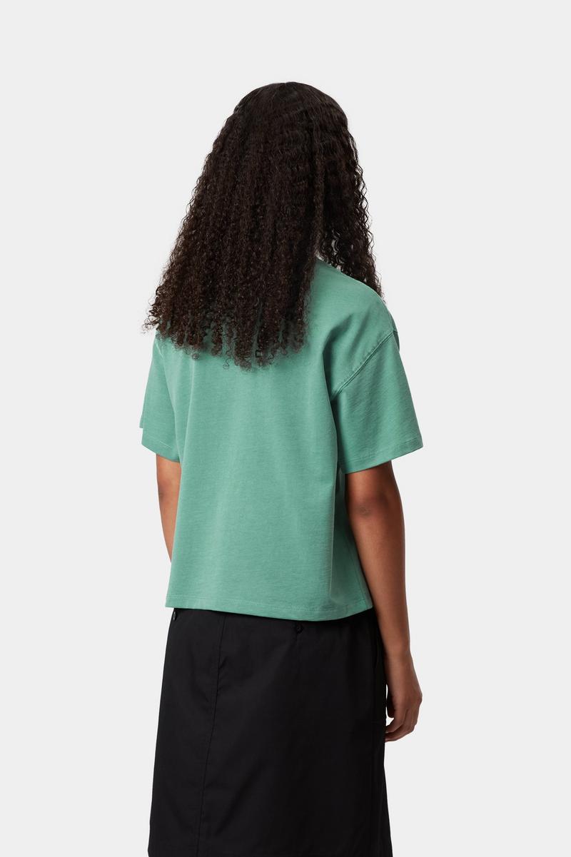 Carhartt S/S Benton T-Shirt - Lily, Garment dyed