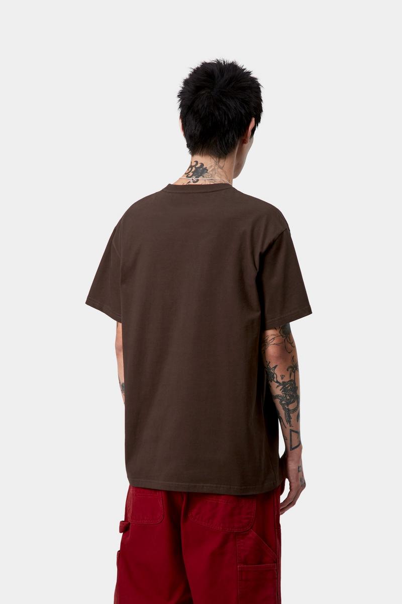 Carhartt S/S Chase T-Shirt - Tobacco / Gold