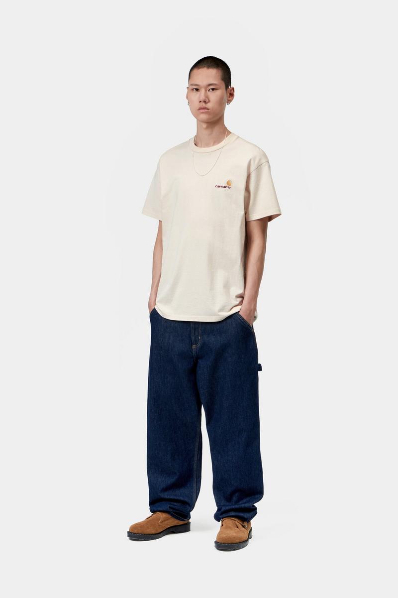 Carhartt S/S American Script T-Shirt - Natural