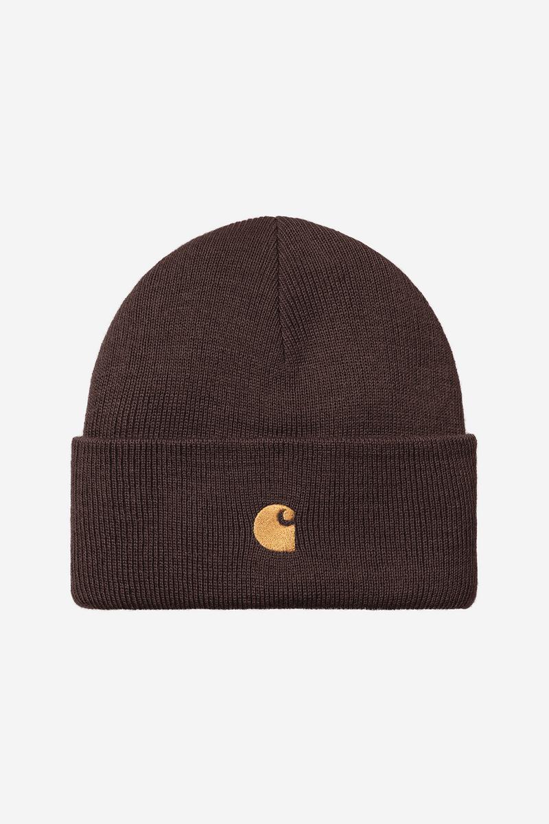 Carhartt Chase Beanie - Palisander / Gold