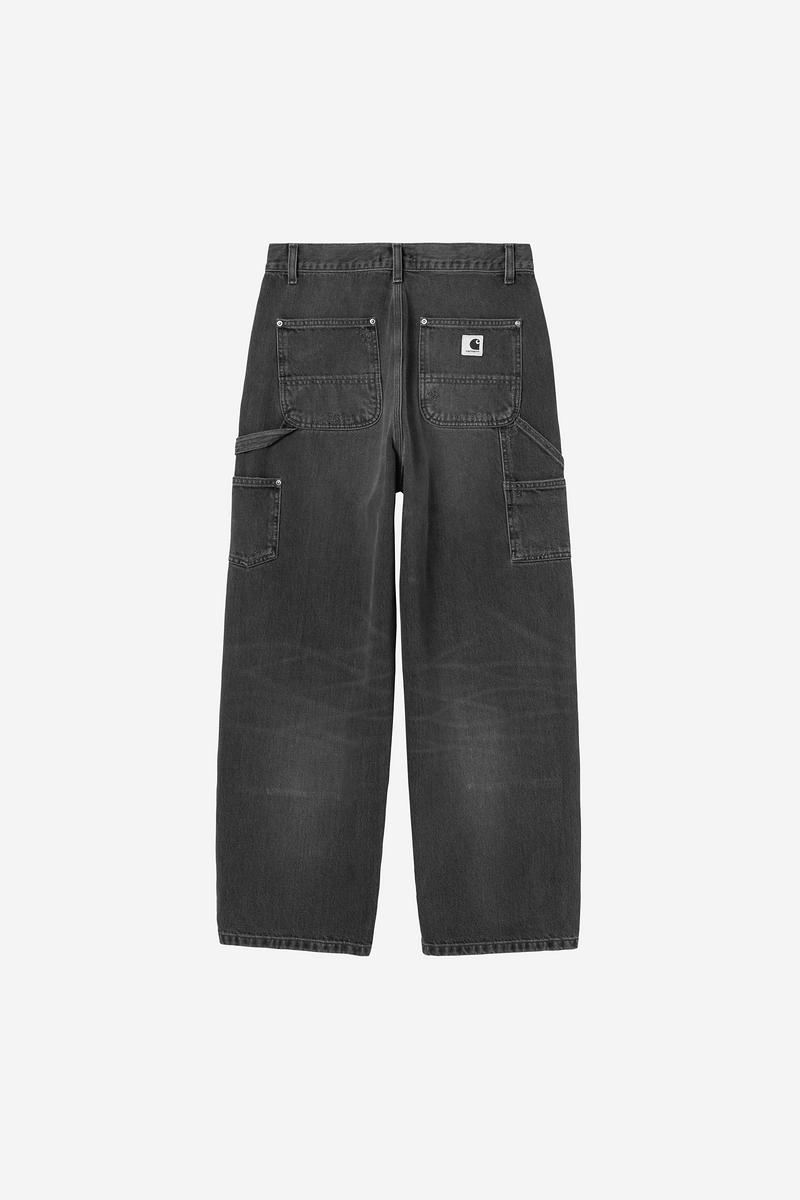 Carhartt Brandon Double Knee Pant - Black, Grind wash