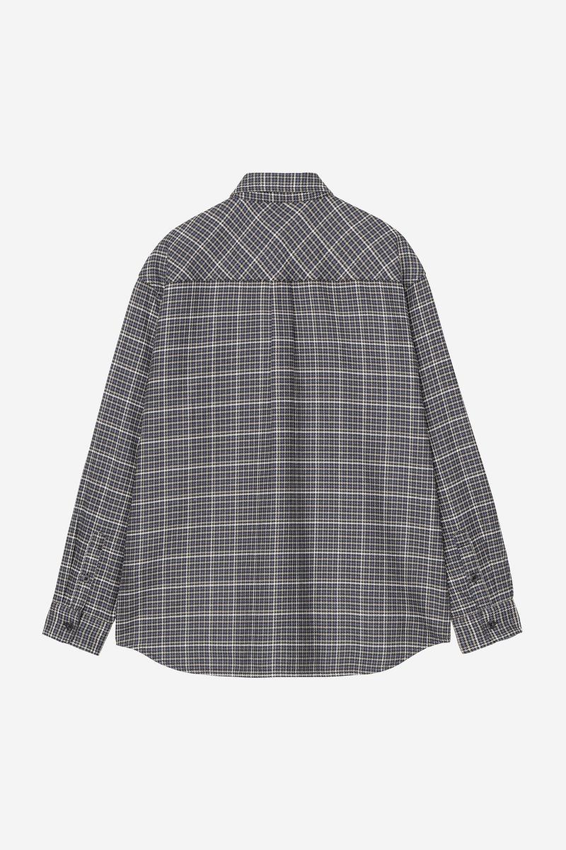Carhartt L/S Todrick Shirt - Todrick Houndstooth, Icesheet
