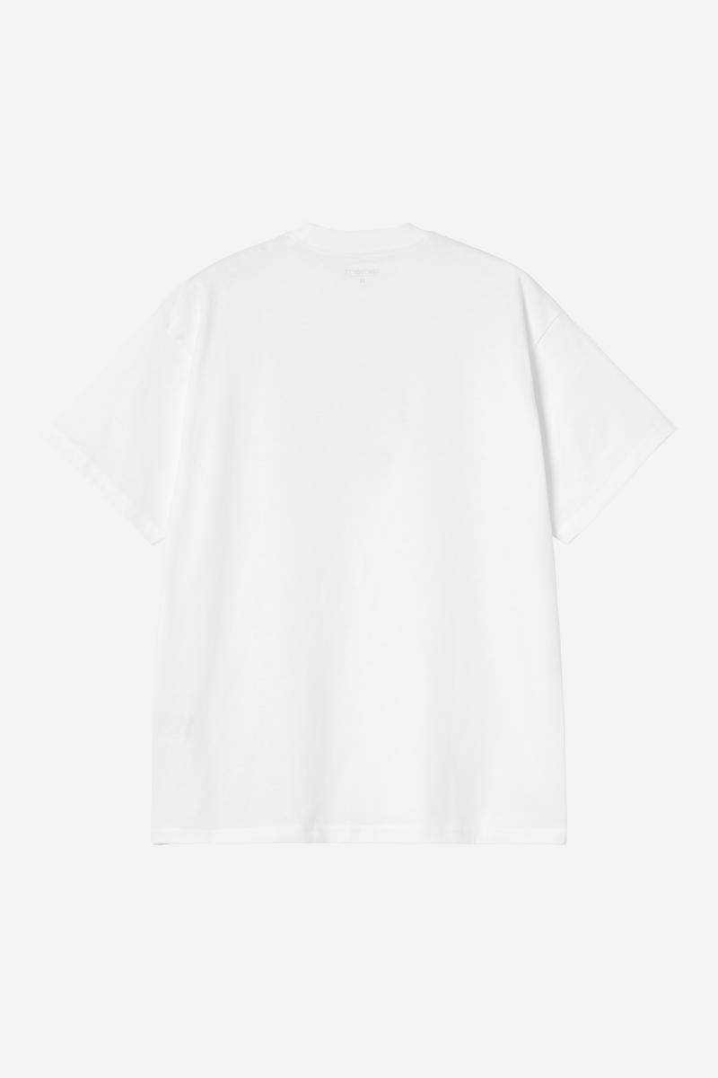 Carhartt S/S Barbwire C T-Shirt - White