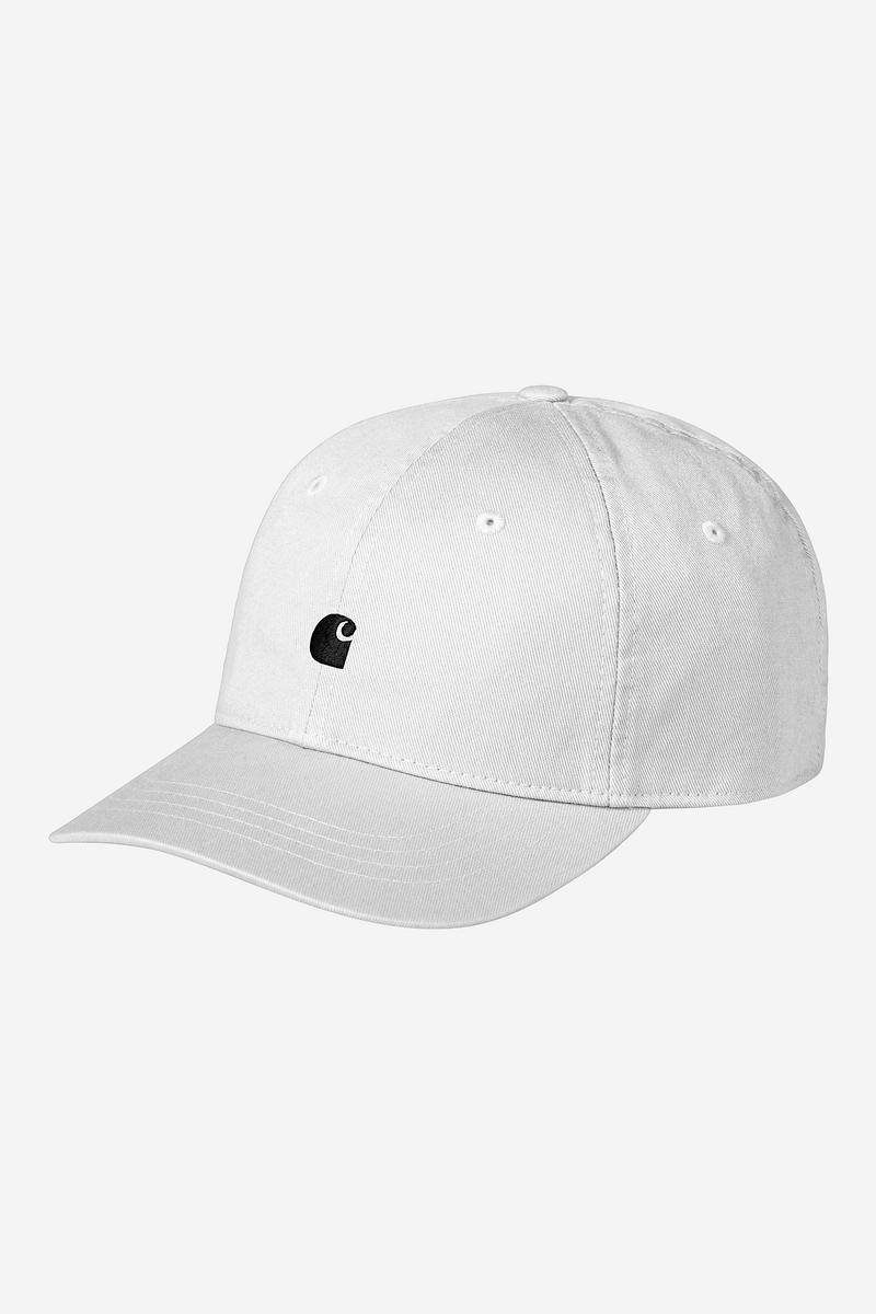 Carhartt Madison Logo Cap - White / Black