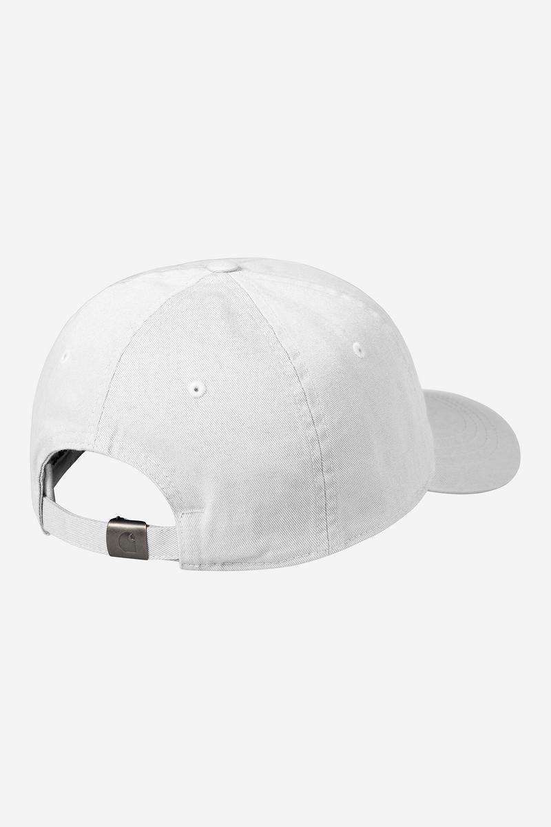 Carhartt Madison Logo Cap - White / Black