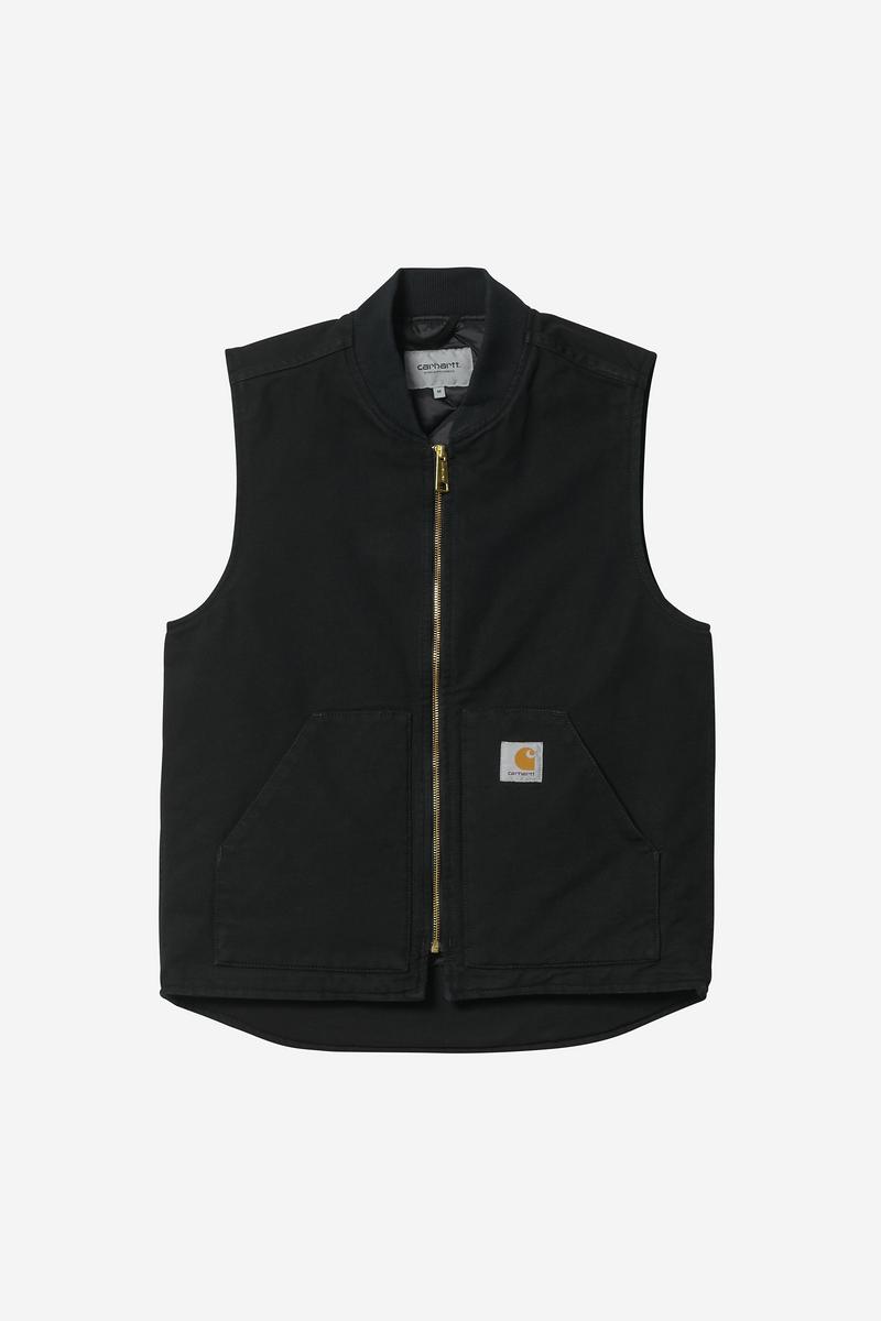 Carhartt Classic Vest - Black, Rinsed