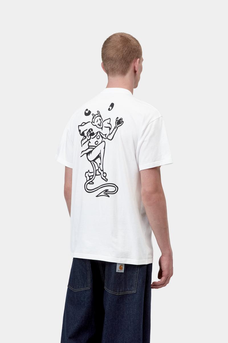 Carhartt S/S Playing Card T-Shirt - White