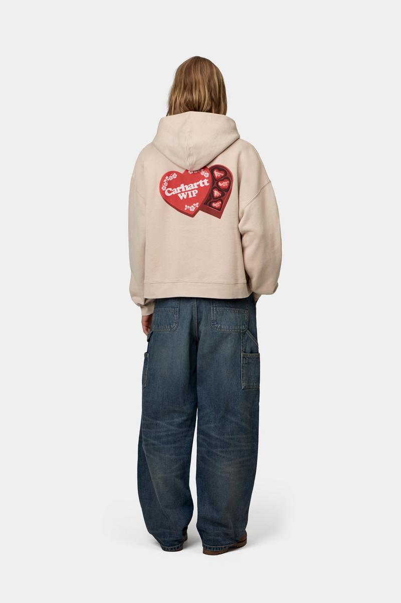 Carhartt Hooded Hartt Case Sweatshirt - Fleur De Sel