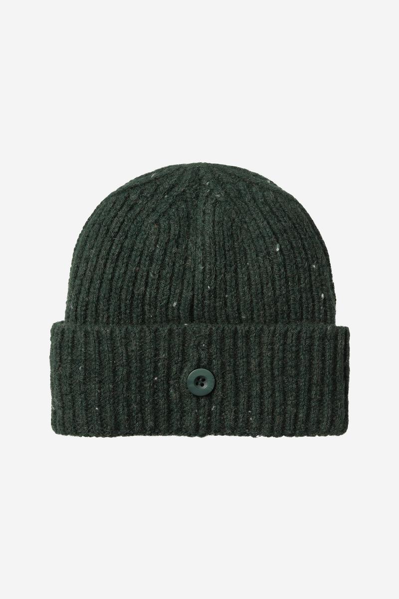 Carhartt Anglistic Beanie - Speckled Dark Scarab