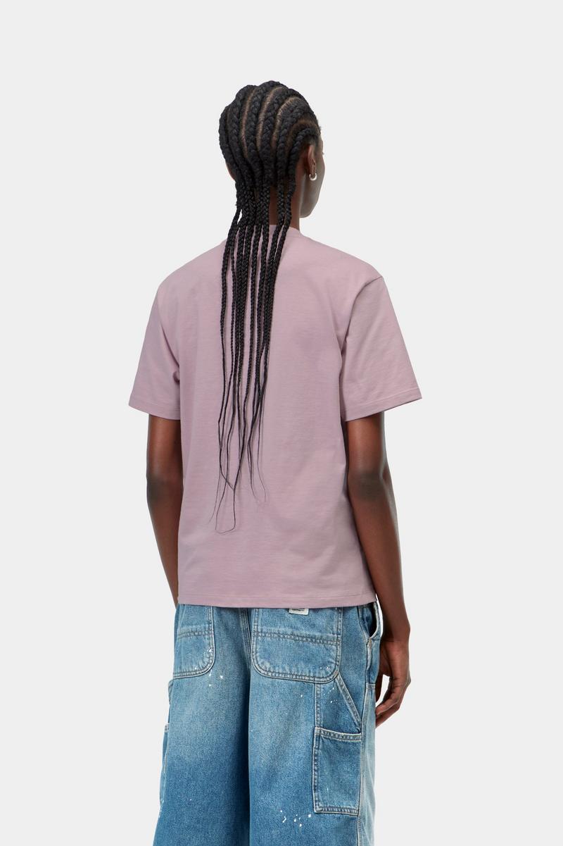 Carhartt S/S Pocket T-Shirt - Hortensia