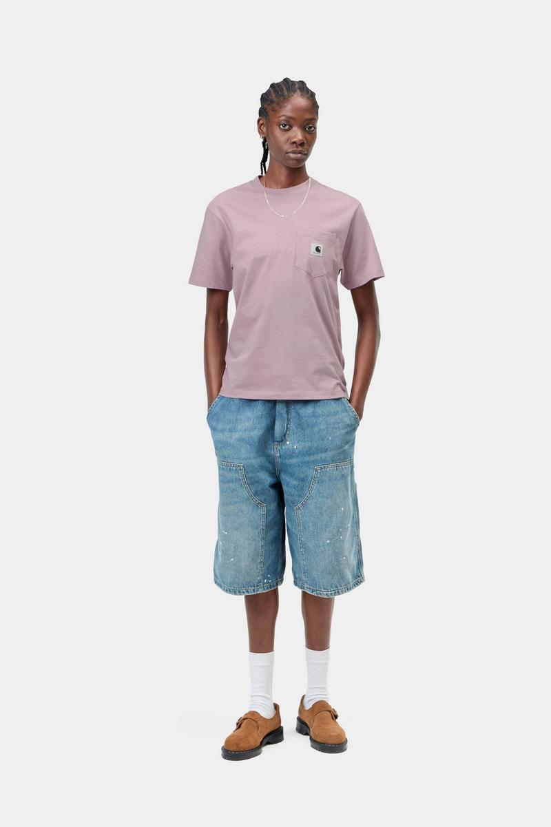 Carhartt S/S Pocket T-Shirt - Hortensia