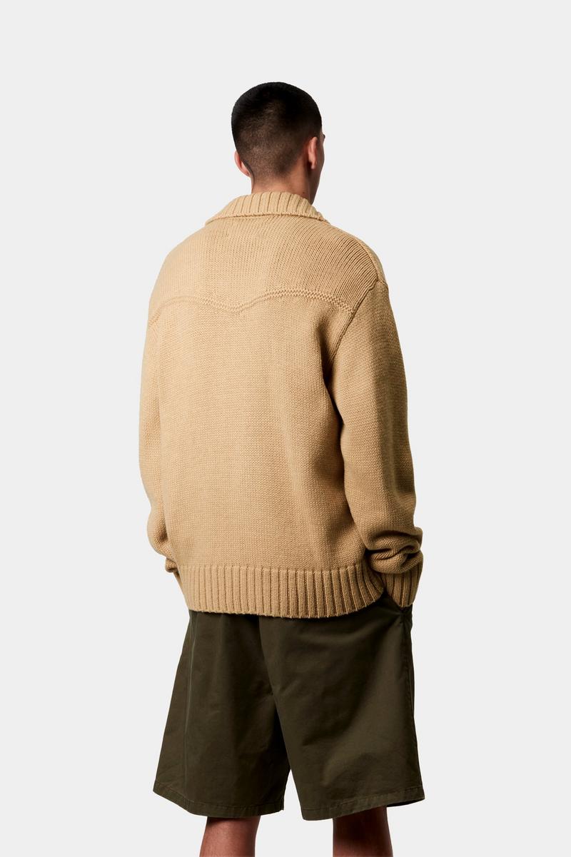 Carhartt Santa Fe Cardigan - Dusty H Brown
