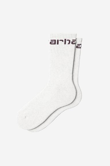 Carhartt Socks - Ash Heather / Cozy Purple