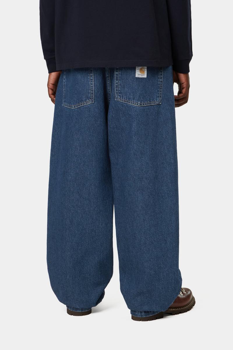 Carhartt Brandon Pant - Blue, Stone washed