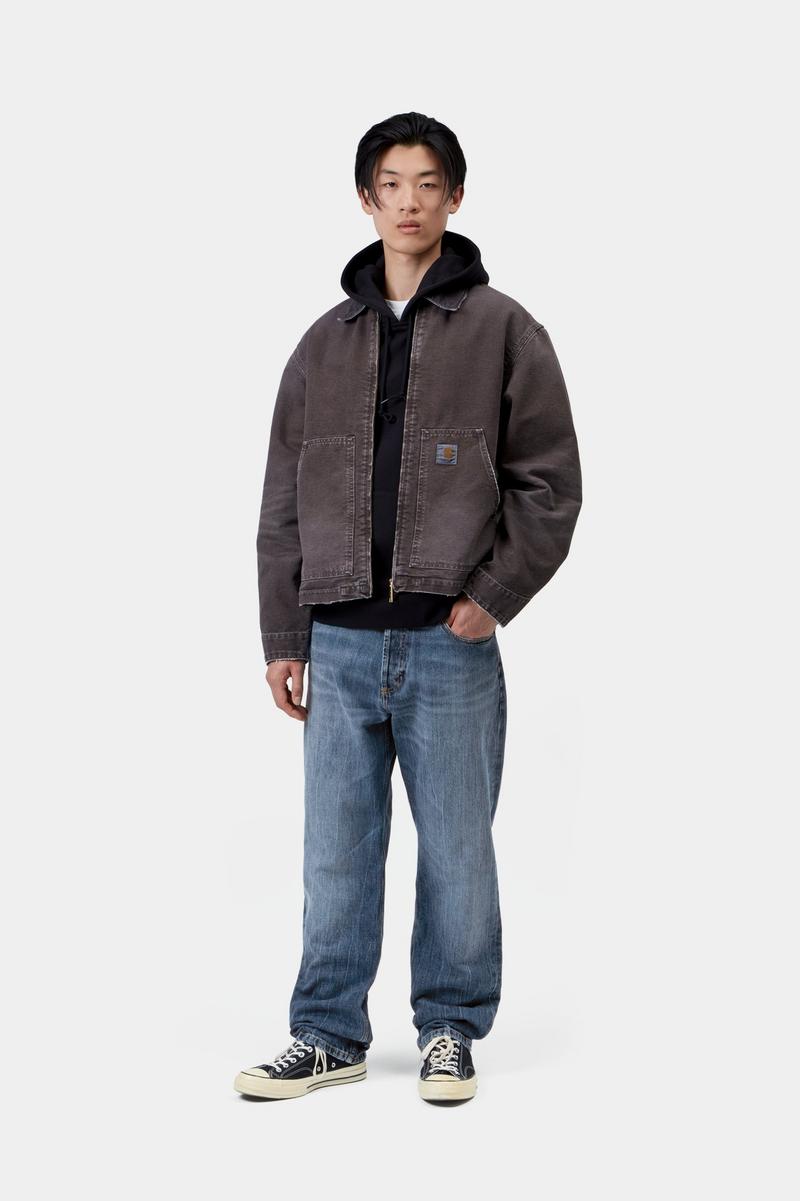 Carhartt Marlow Pant - Blue, Marble used wash