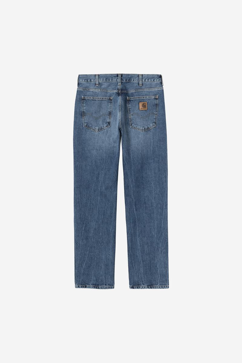 Carhartt Marlow Pant - Blue, Marble used wash