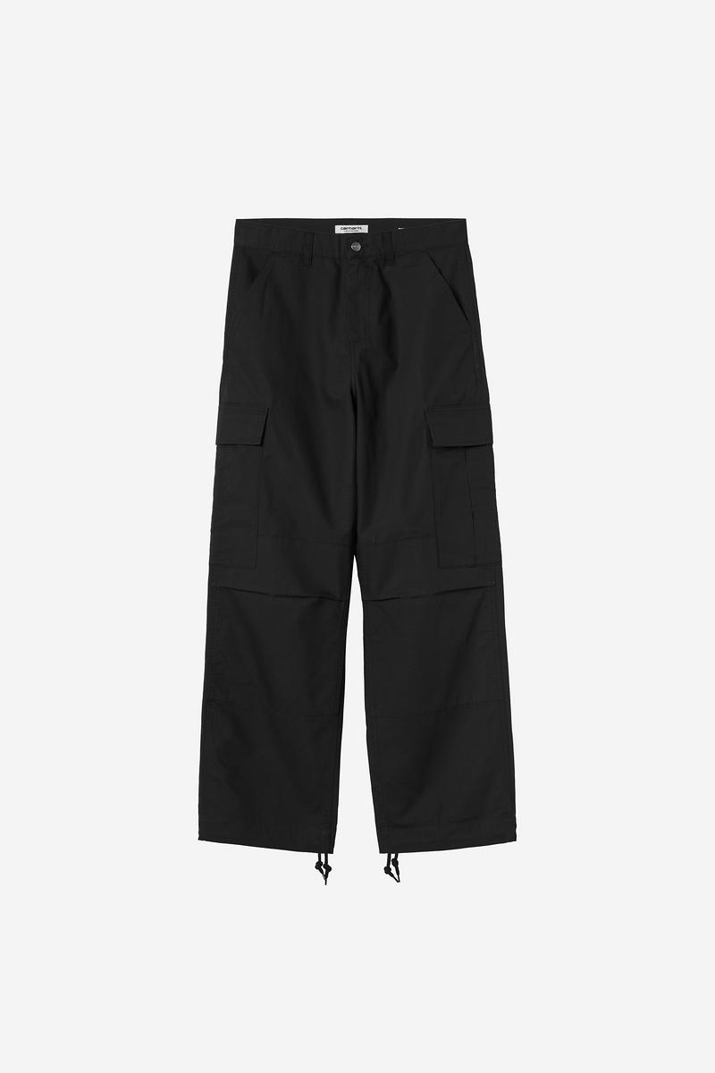 Carhartt Brandon Cargo Pant - Black, Rinsed