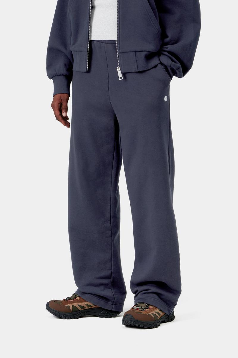 Carhartt Cassie Sweat Pant - Dark Navy / Silver