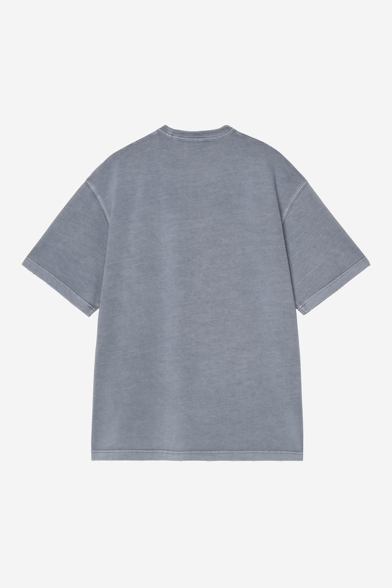 Carhartt S/S Torion Pocket T-Shirt - Office Blue, Grind wash