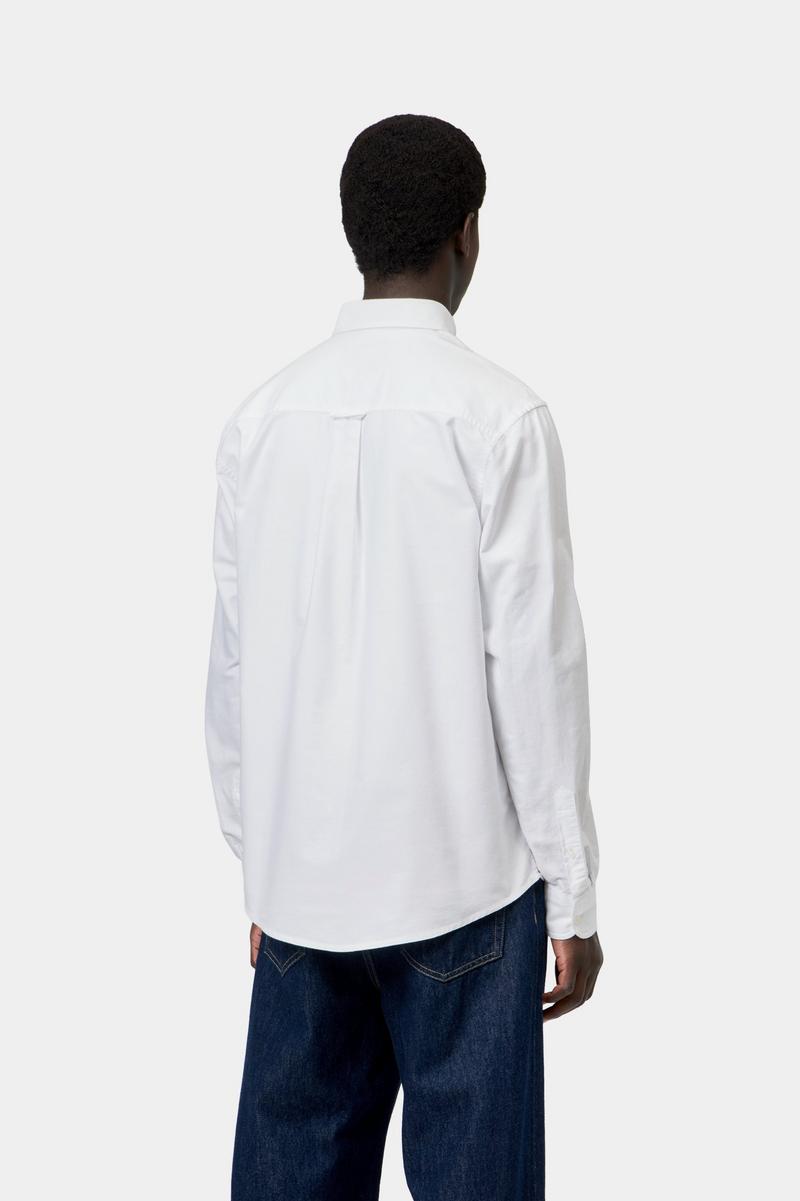 Carhartt L/S C-Logo Shirt - White / White