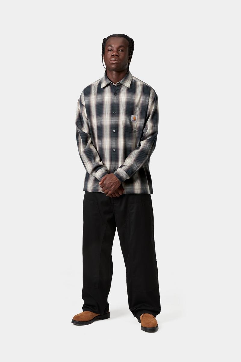 Carhartt Brady Double Knee Chino Pant - Black, Rinsed