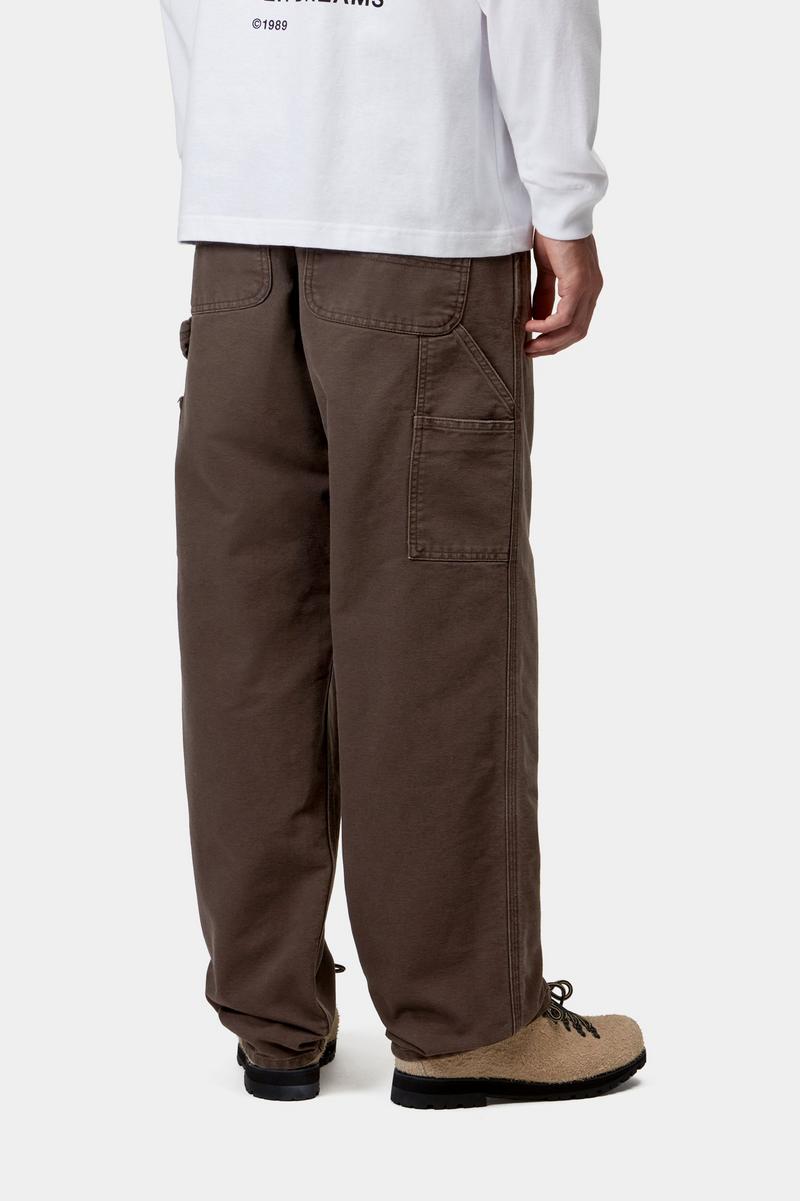 Carhartt Single Knee Pant - Tobacco, Stone canvas