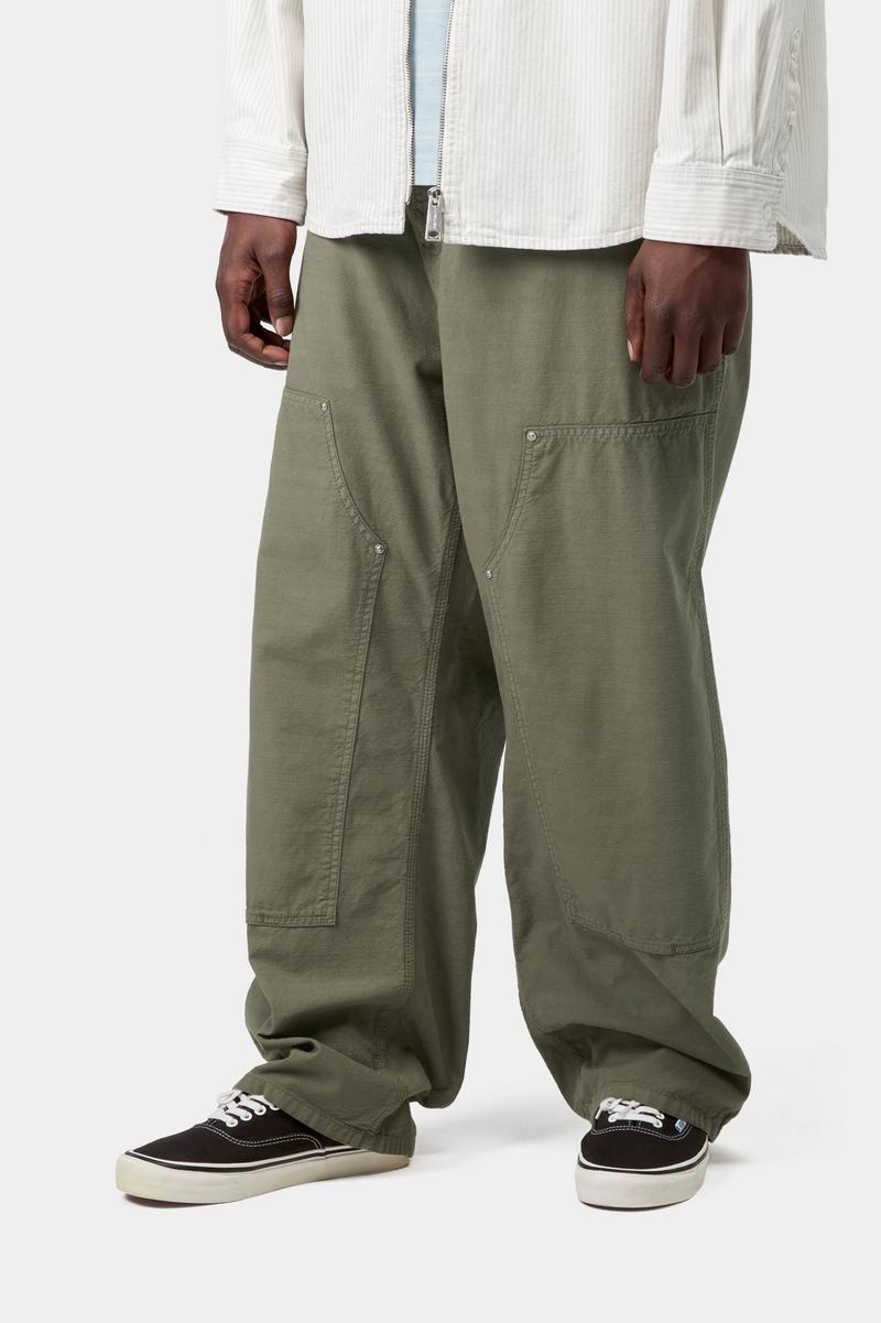 Carhartt Walter Double Knee Pant - Leaf, Garment dyed