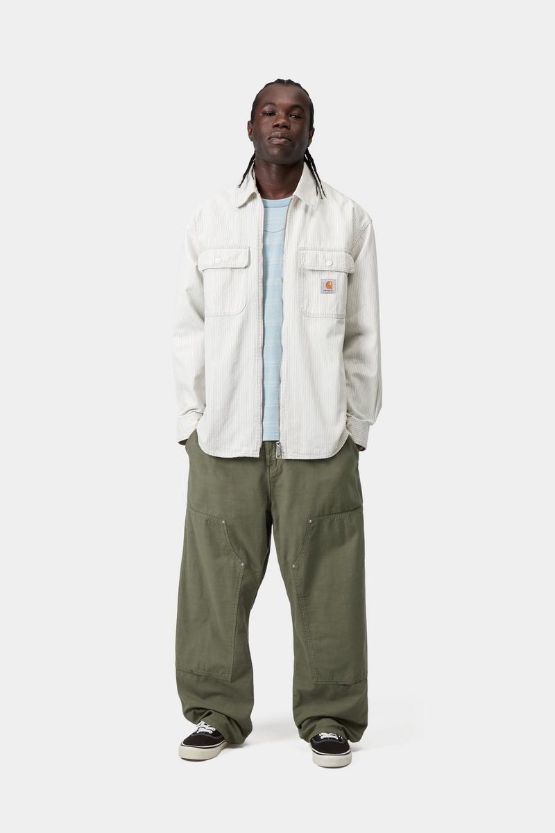 Carhartt Walter Double Knee Pant - Leaf, Garment dyed