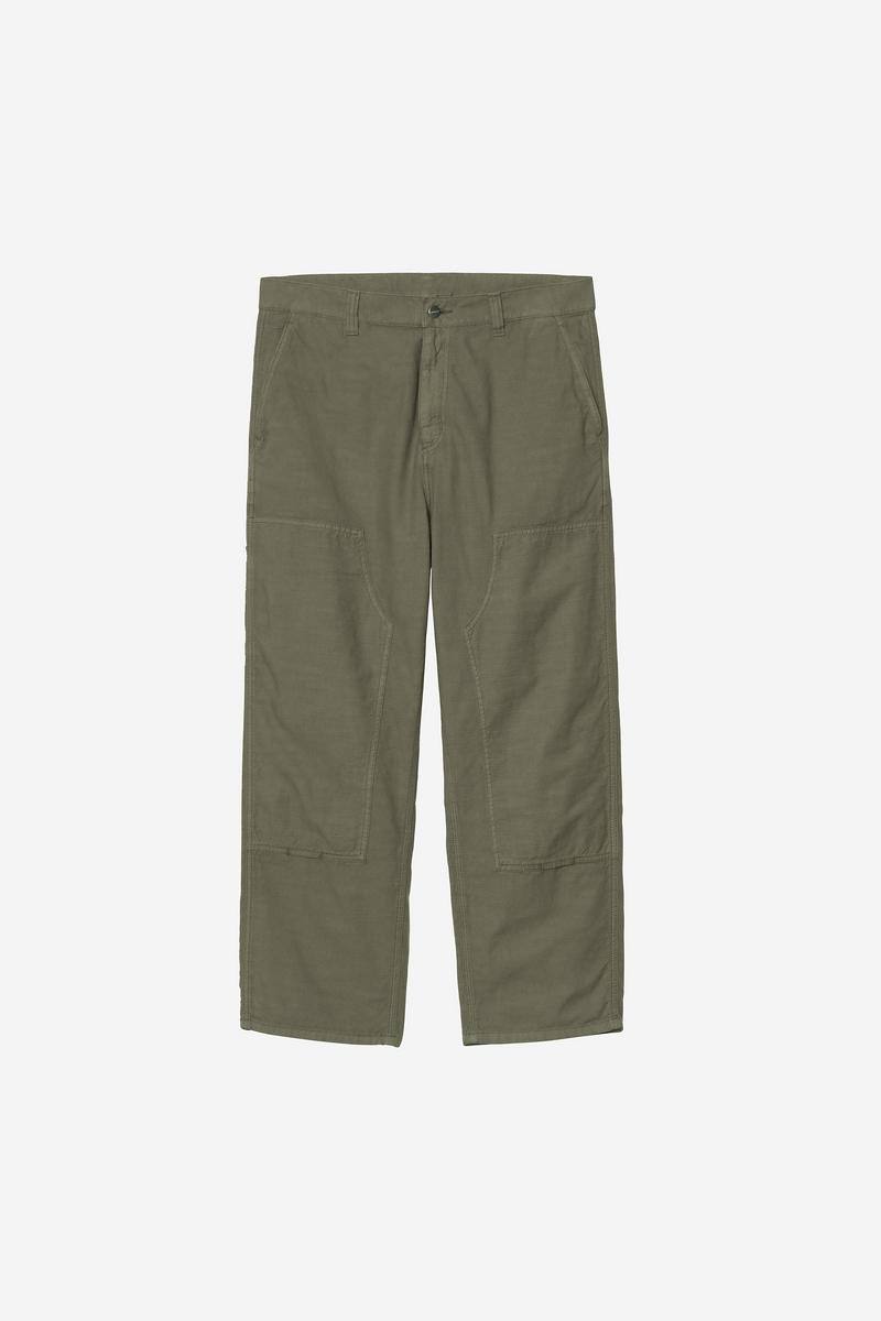 Carhartt Walter Double Knee Pant - Leaf, Garment dyed