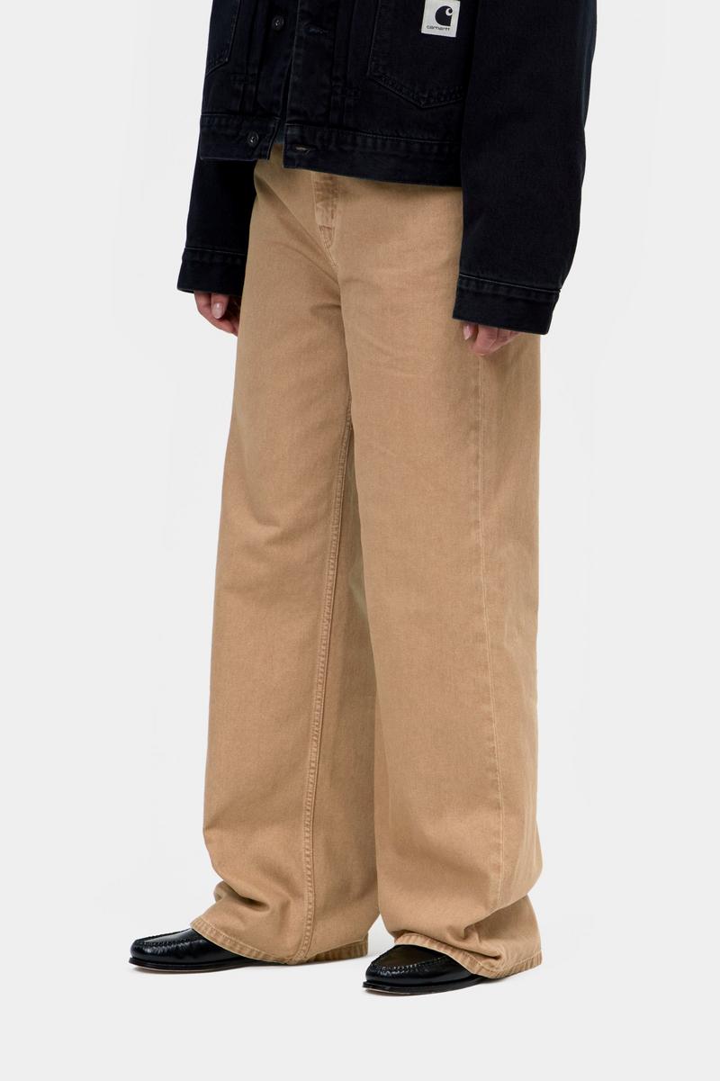 Carhartt Jane Pant - Leather, Stone dyed