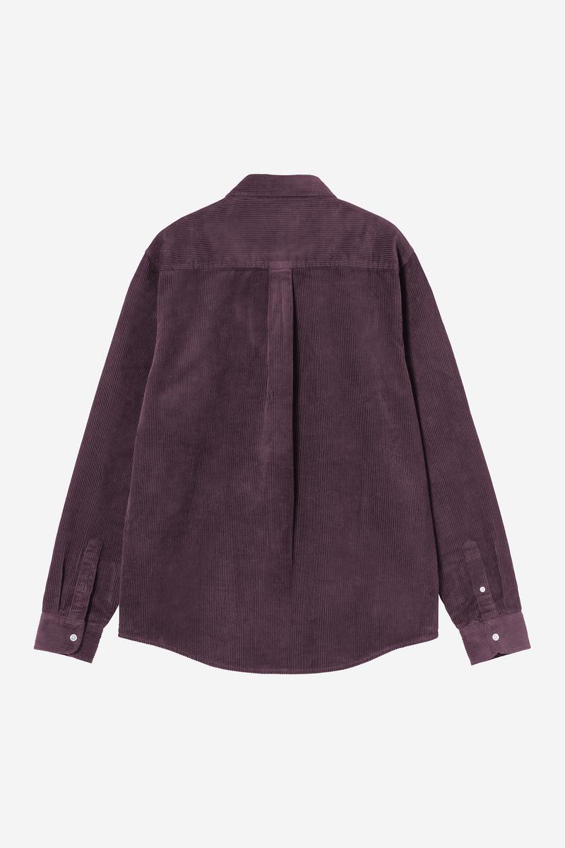 Carhartt L/S Madison Cord Shirt - Cozy Purple