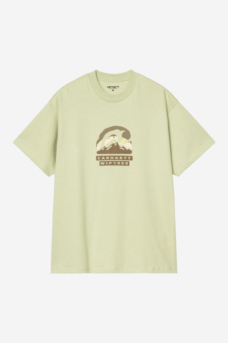 Carhartt S/S Rising Helix T-Shirt - Pale Olive