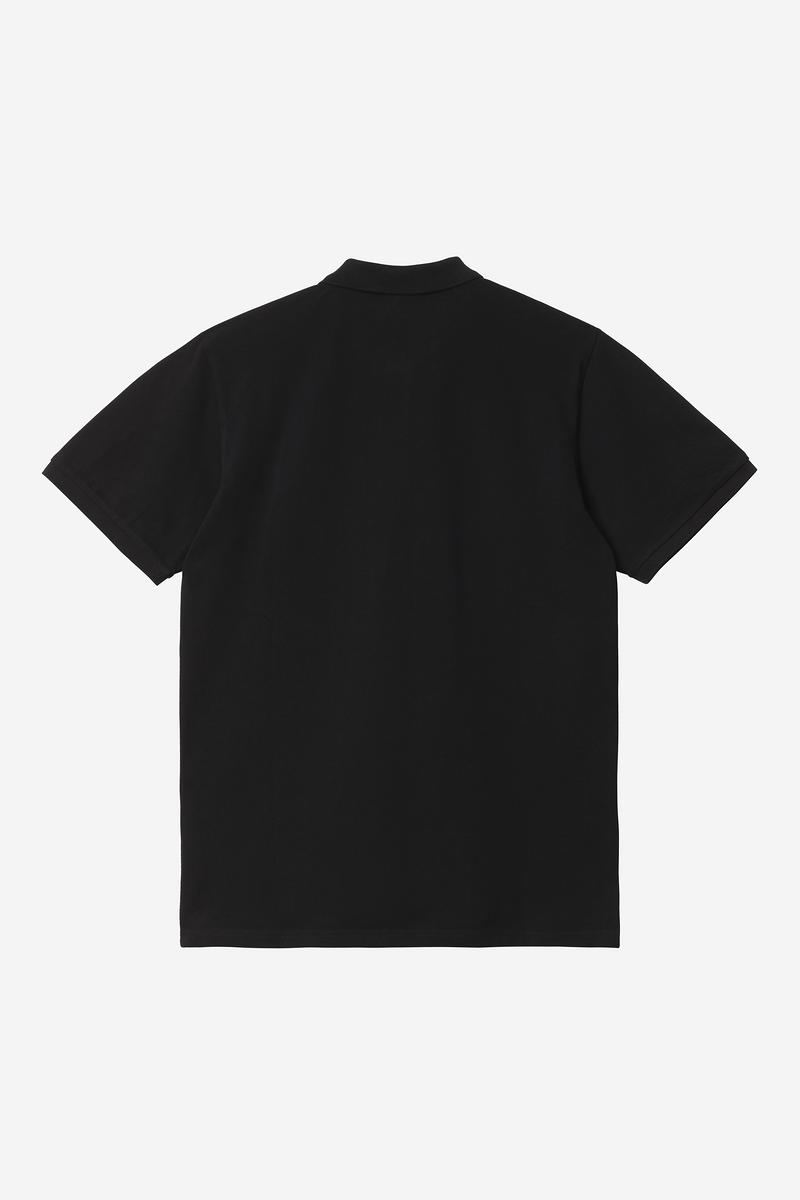 Carhartt S/S Chase Pique Polo - Black / Gold